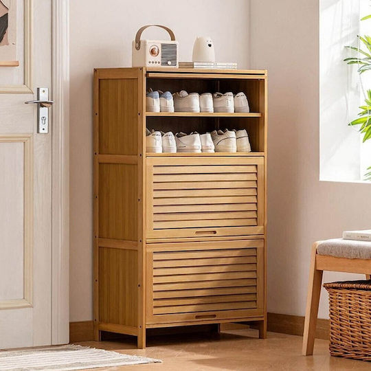 Schuhorganisator Aus Bambus 60x32x106cm 36313