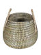 InTheBox Kenya L Decorative Basket Plastic Black 43x43x36cm