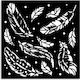 Thick Stencil Stamperia 12x12cm Herbarium Silva...