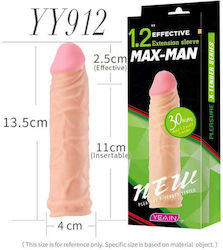 Penis-Vergrößerungskappe Hinzufügen Volumen Verstellbar