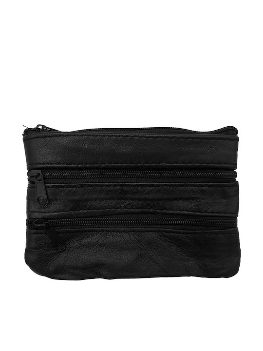 Gift-Me Кожен Мъжки Портфейл Черен