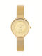 G.Rossi Women's Watch with Gold Metal Bracelet
