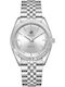 Beverly Hills Polo Club Herrenuhr Batterie mit Silber Metallarmband