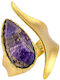 Ano Ring made of Silver Gold Plated