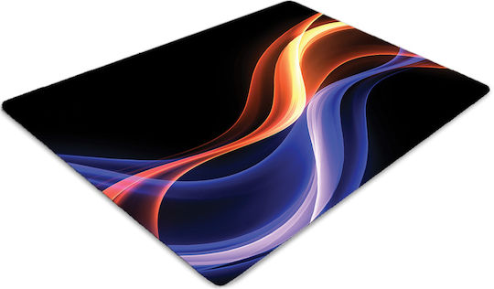 Tulup Bürostuhlunterlagen Design Schutz Bodenbelag Strahlen 140x100 cm