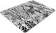 Office Chair Floor Protector Suitable for Office Black and White Leaves 120x90 Cm