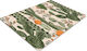 Office Chair Floor Protector Suitable for Office Orange 120x90 Cm