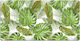 Dekorative Schreibtischunterlage mit Druck Trop...