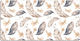 Desk Pad Keyboard Mouse Fallen Leaves 100x50 Cm