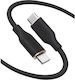 Anker Powerline USB 2.0 Cable USB-C male - USB-C 100W Μαύρο 0.9m A8552H11