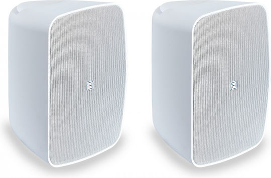 Helvia Liveo 640 Btwt Paar Aktiv Installationslautsprecher 6.5" 2-Wege Bluetooth-Empfänger 25W RMS/8h Weiße