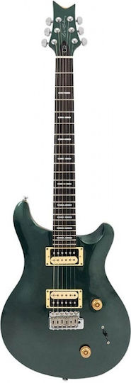 Larry Carlton Q7 Mgr Elektrische Gitarre Metallic Grün