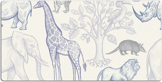 Protecție Pentru Birou Birou De Acasă Animale Madagascar 90x45 Cm