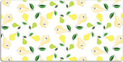 Tulup Schreibtischunterlage Gelbes Birnen Design 100x50 cm