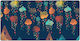 Decorativ Protecție Birou Vinil Case Colorate 9...