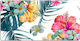 Desk Protector Work Home Spring Flowers 100x50 Cm