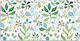 Desk Protector Keyboard Mouse Green Leaves 90x4...