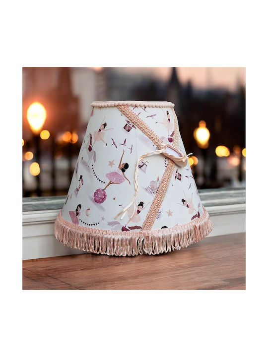 Oxygen Prima Ballerina Single-Light Kids Ceiling Light with E27 Socket 30x25cm