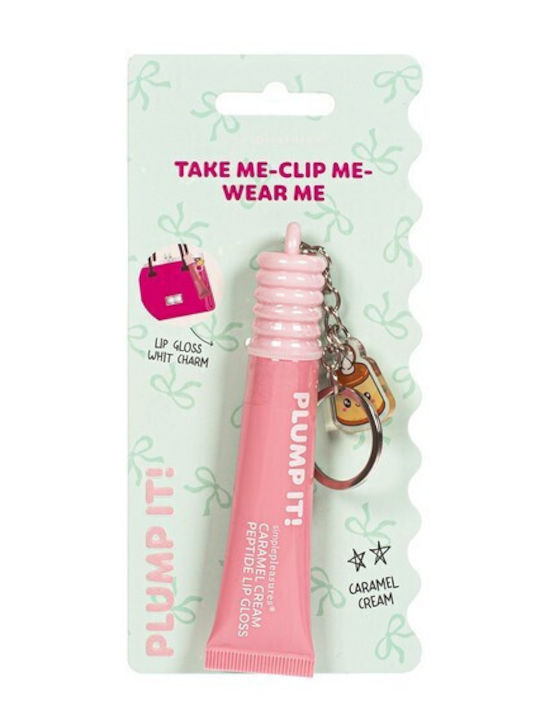 Lip Gloss Tri-coastal Charm Μπρελόκ Caramel Cream