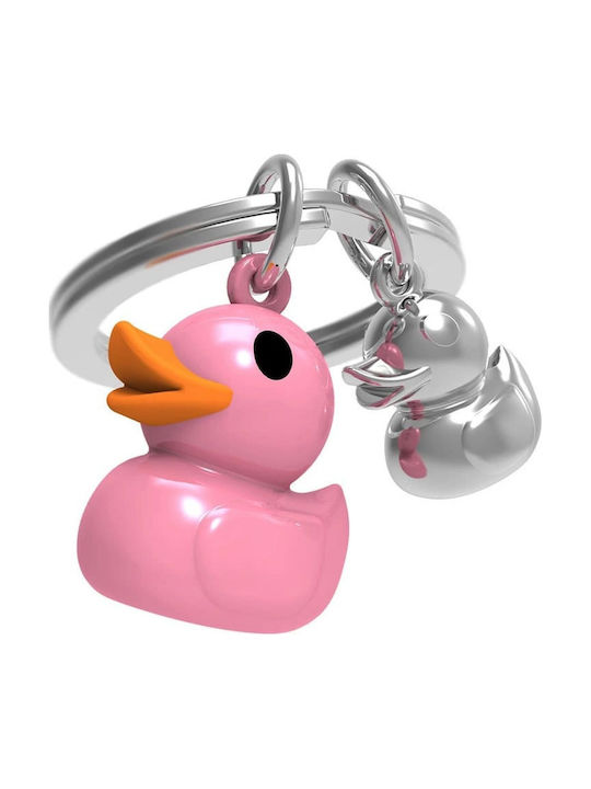 Meta L Morphose Schlüsselanhänger Pink Ente