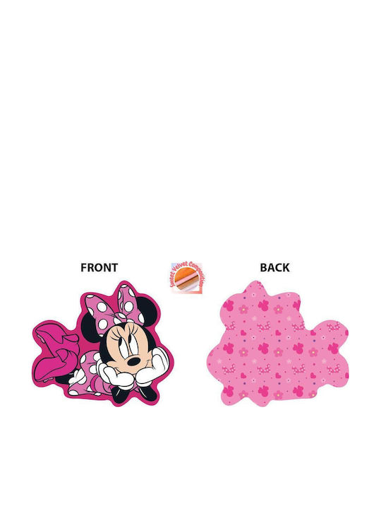 Disney Παιδικό Διακοσμητικό Μαξιλάρι Minnie Φούξια