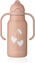 Παγούρι-θερμός Χειρολαβές 250ml Kimmie Sweethearts Pale Tuscany Liewood