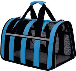 Epigasos Geantă De Transport Pentru Câini De Avion Traveler 48x27xÎnălțime 27 Albastru Negru Epigasos Geantă De Transport Pentru Câini De Avion Traveler 48x27xÎnălțime 27 Albastru Negru