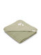 Little Dutch Baby Hooded Towel Green 75x75cm