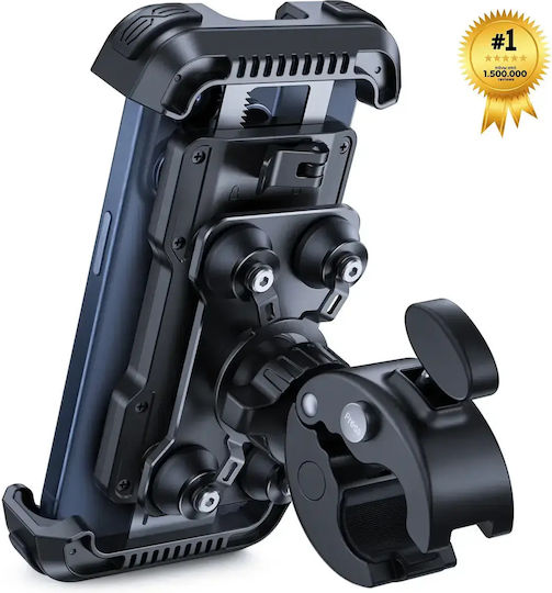 Lamicall Bscp01 Anti-Vibration Mobile Phone Holder Handlebar Motorcycle Bicycle Black