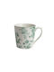Porcelain Mug Flower Green 32 Cl Laura Ashley Thurston Bloom La184265 00053359