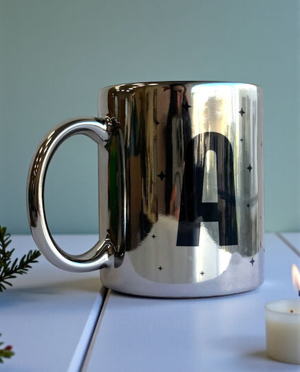 Κούπα Silver Monogram Κουτί Δώρου