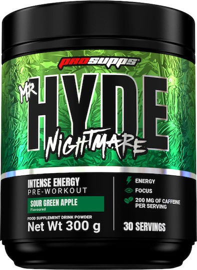 ProSupps Pre-Workout Ergänzung 300gr Sauer Grüne Apfel