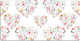 Tulup Schreibtischunterlagen Raum Studium Das Herz des Fuchses des Kaninchens 120x60 cm