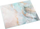Placă Din Sticlă Securizată Față Șemineu Design Abstract Fluid 60x40 Cm