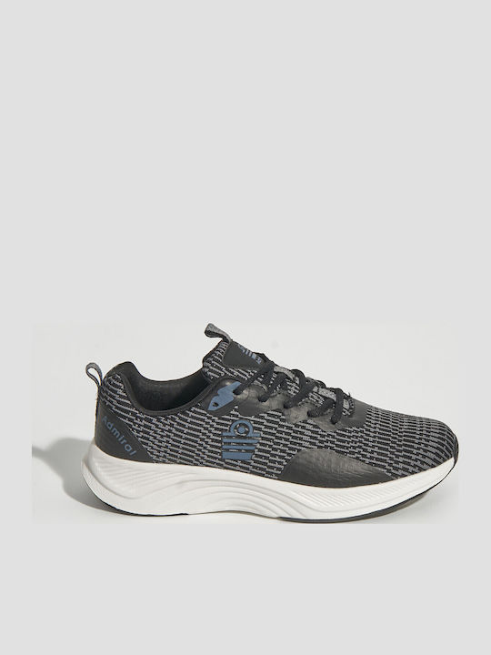 Admiral Ανδρικά Sneakers Μαύρο