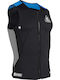 Cressi Guardian Vest Zip Swimming Water Sports Neoprene 2mm Black Blue