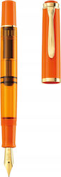 Pelikan M200 Special Edition Orange Delight Fountain Pen Extra Fine Pelikan M200 Special Edition Orange Delight Fountain Pen Extra Fine