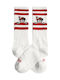 Jimmy Lion Athletic Κάλτσες White