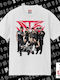 Stray Kids K-pop Band Κλασικό T-shirt Διπλής Ραφής Χωρίς Πλευρικές Ραφές Λευκο 100% Βαμβάκι Vegan & Oeko-tex Πιστοποιημένο