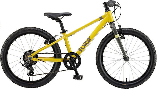 Polar 20" Kids Bicycle BMX with Aluminum Frame (2025) Yellow