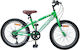 vidaXL 24" Kinder Fahrrad BMX Grün