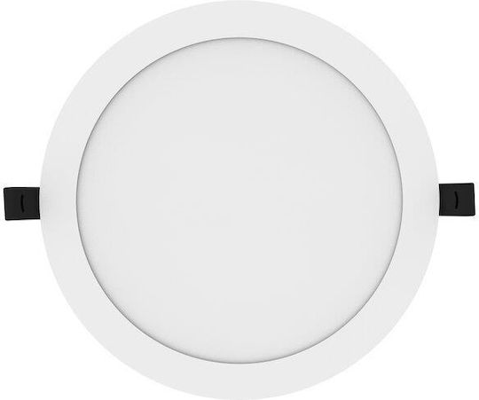Ledvance Кръгла Вграден LED Панел 19W с Регулируемо бяло Светлина