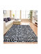 SpitiBazaar Χαλί Ορθογώνιο Γκρι Μαύρο 230x270cm