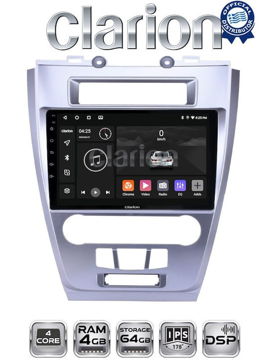 Clarion Auto-Audiosystem für Ford Vereinigung 2012>2017 (Bluetooth/USB/WiFi/GPS/Apple-Carplay/Android-Auto)