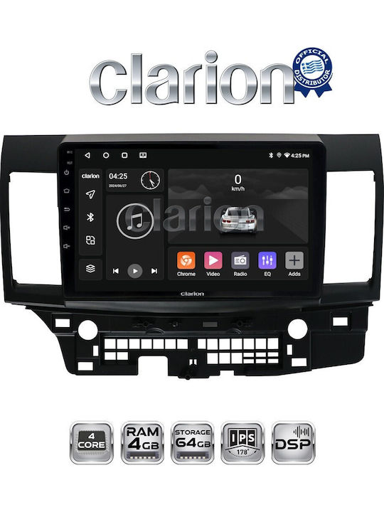 Clarion Auto-Audiosystem für Mitsubishi Lancer 2008 (Bluetooth/USB/WiFi/GPS/Apple-Carplay/Android-Auto)