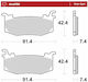 Moto-master Metallic Motorcycle Brake Pads 416905 1 Set 1 Caliper
