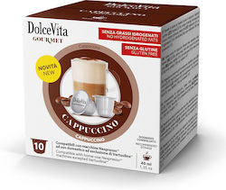 Капсули Nespresso Съвместими Dolce Vita Cappuccino 10 Броя