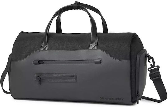 Wozinsky Sack Voyage Back 45lt Black Fabric L52xW26xH33cm