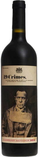 19 Crimes Vin Cabernet Sauvignon Roșu Sec 750ml