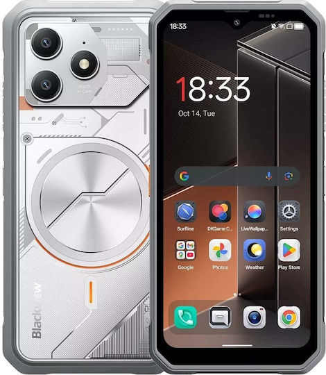 BlackView Fort 100 Dual SIM (8/128GB) Smartphone Rezistent Lunar Alb